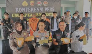 Polres Bogor Ringkus Dua Pengedar Sabu, 6,9 Kg Narkoba Diamankan