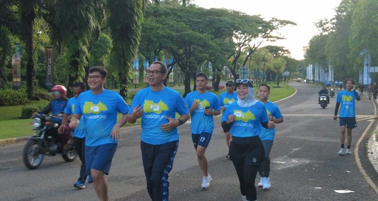 Sekda Kabupaten Bogor Ikut Chasing Bogor Run 2025, Ajak Masyarakat Hidup Sehat