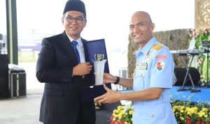 Sekda Kabupaten Hadiri Sertijab Danlanud ATS