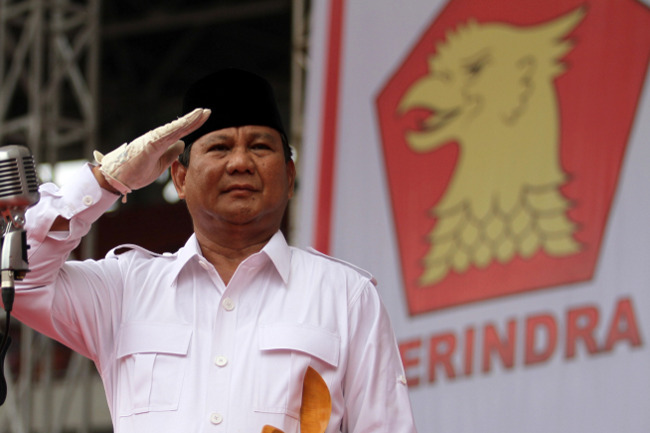 Prabowo Subianto Kembali Terpilih sebagai Ketum Partai Gerindra