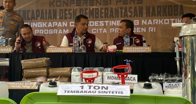Ini Motif Pelaku Laboratorium Narkotika di Sentul