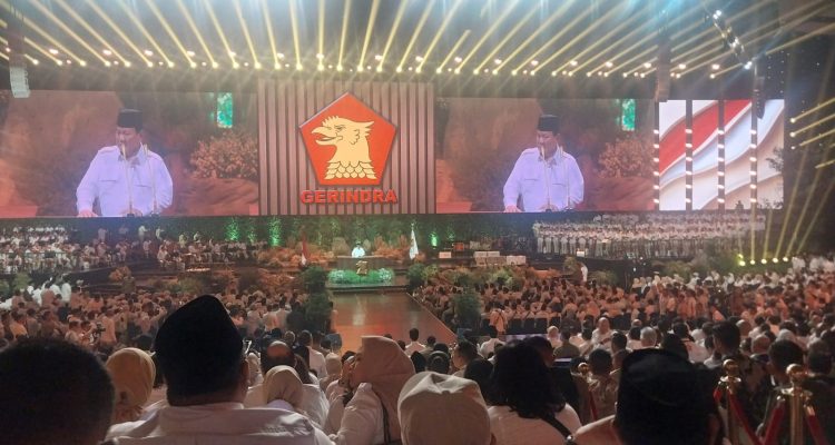 Prabowo Serukan "Hidup Jokowi " di HUT ke-17 Partai Garindra, Ajak Kader Hormati Pemimpin Bangsa