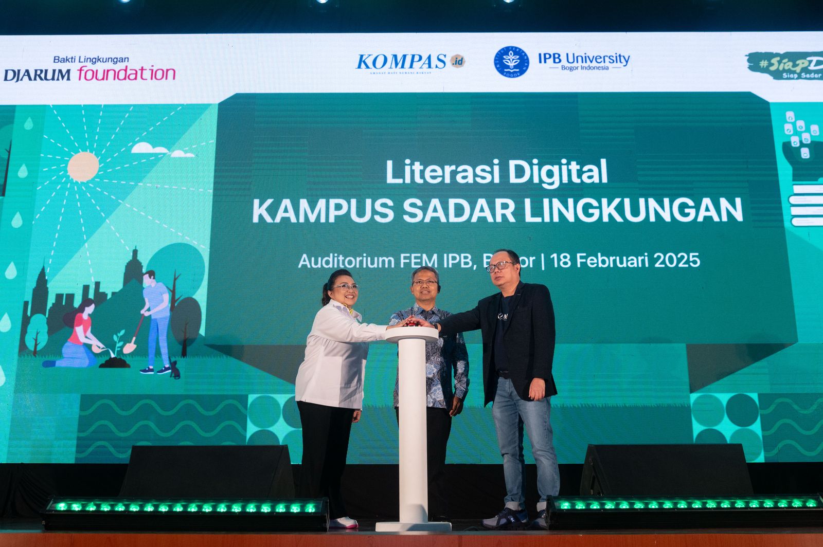 BLDF Gandeng Mahasiswa IPB untuk Aksi Nyata Peduli Lingkungan