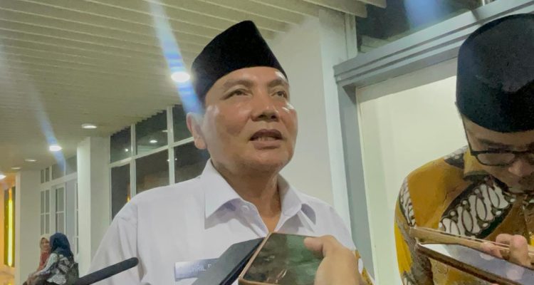 PJ Bupati Bogor Bachril Bakri Pamit