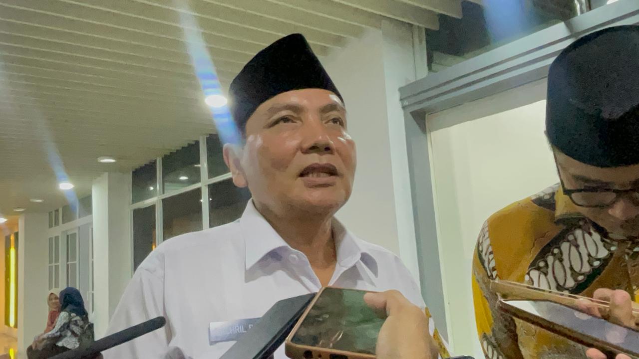 PJ Bupati Bogor Bachril Bakri Pamit