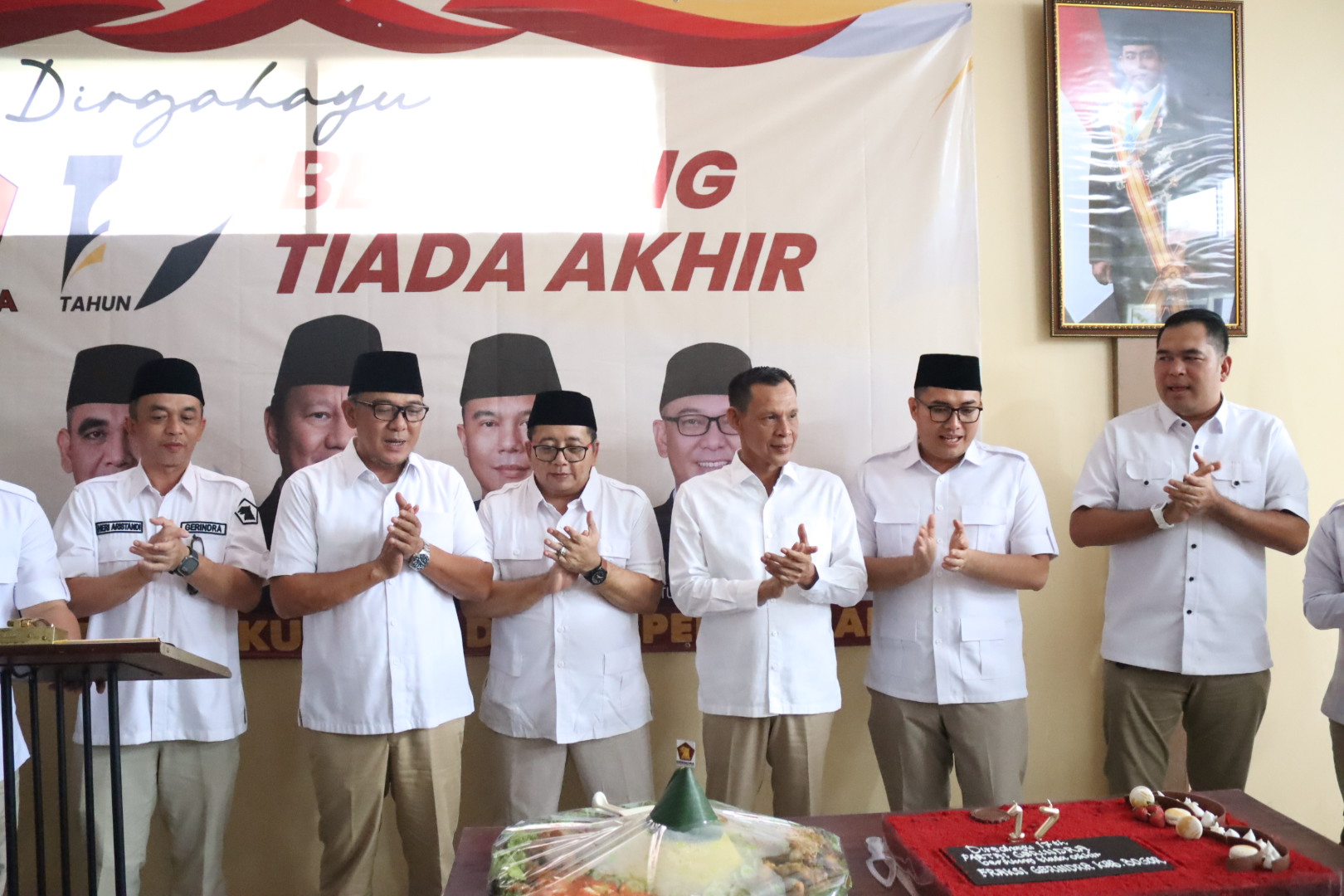 HUT Ke-17 Partai Gerindra : Iwan Setiawan Ajak Kader Sukseskan Program Bupati Bogor Terpilih