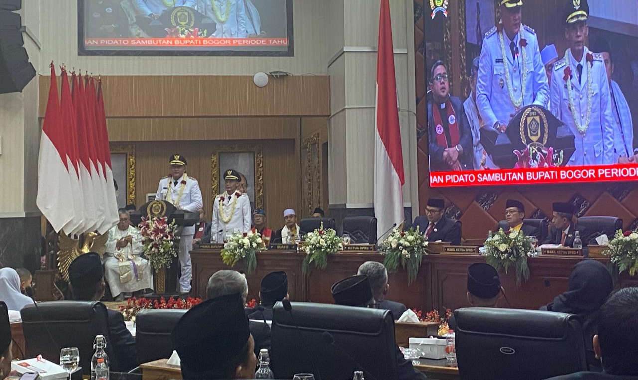 Pidato Perdana Bupati Bogor, Rudy Susmanto Sebut Kabupaten Bogor Punya Sejarah Baru