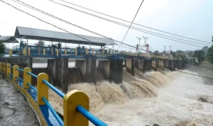 Bendung Katulampa Bogor Naik Siaga 2, Warga dihimbau Waspada