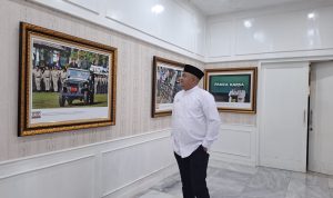 PFI Bogor Pamerkan Foto Jejak Kepemimpinan Bupati Bogor di acara Open House Idul Fitri