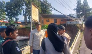 Ketua DPRD Sastra Winara Minta PUPR Bangun Jembatan Bailey di Jalan Menuju Curug Cilember