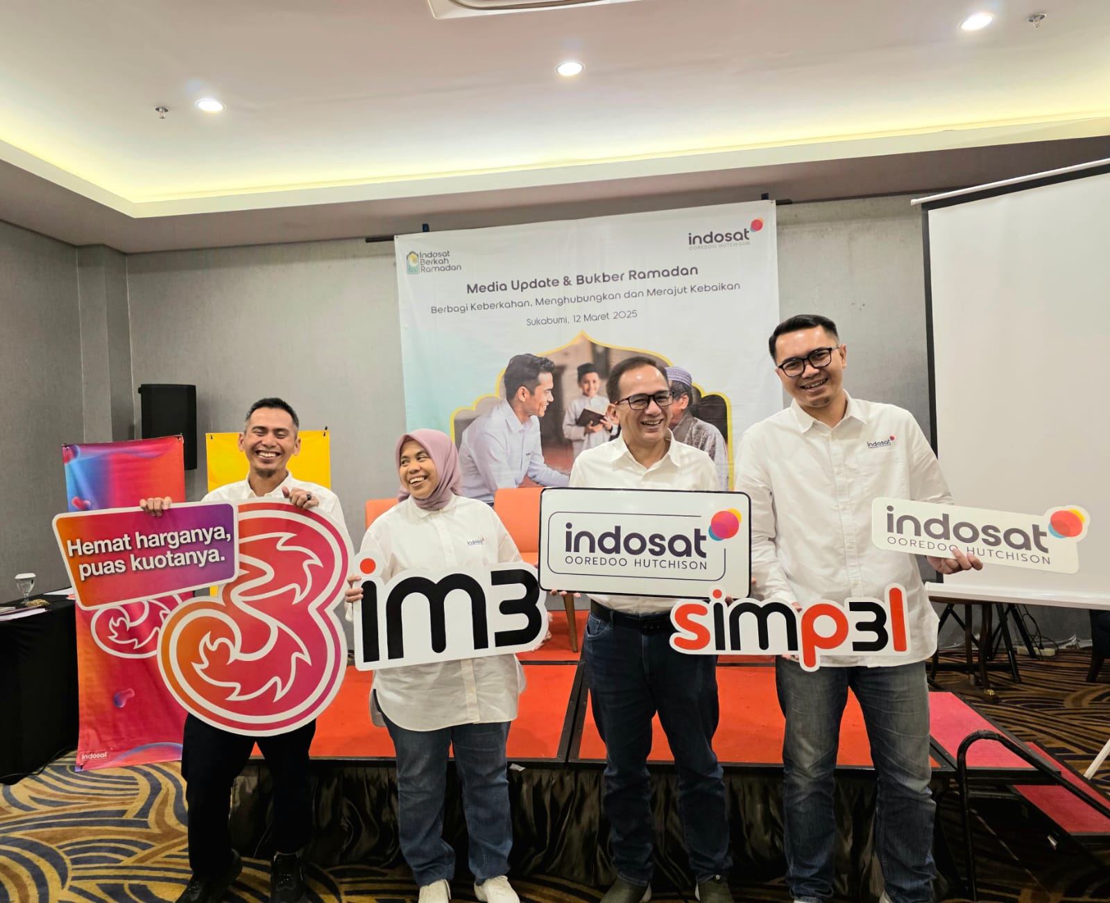 Hadirkan Ramadan Penuh Berkah, Indosat Berdayakan Marbot di Sukabumi