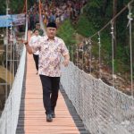 Bupati Rudy Susmanto Resmikan Jembatan Rawayan di Kecamatan Megamendung