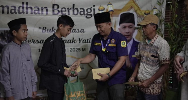 Berbagi di Bulan Suci: Karang Taruna Cigombong Gelar Santunan dan Buka Puasa