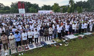 Salat Id di Lapangan Tegar Beriman, Bupati Bogor Sampaikan Makna Idul Fitri