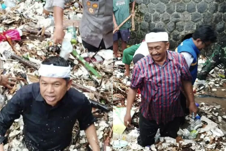 Dedi Mulyani Terjun Langsung ke Sungai Cipalabuhan Pelabuhan Ratu Sukabumi