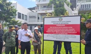 Kemenhut Segel 10 Bangunan Ilegal di Kawasan Sentul dan Jonggol