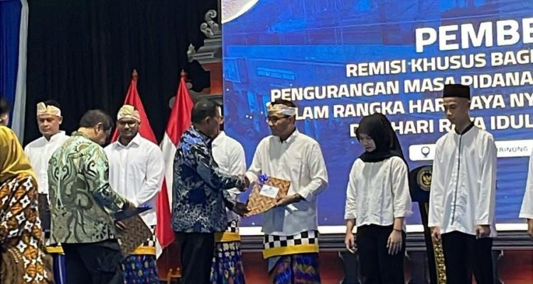Napi dan Anak Binaan Mendapat Remisi Pada Perayaan Nyepi dan Idul Fitri 2025