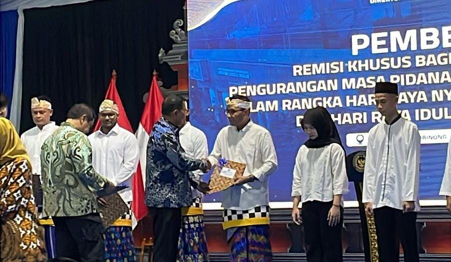 Napi dan Anak Binaan Mendapat Remisi Pada Perayaan Nyepi dan Idul Fitri 2025