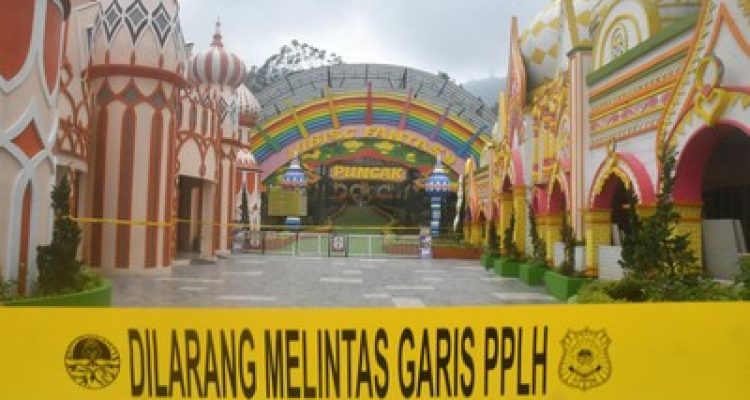 Kementerian LH Segel 33 Wisata dan Bangunan yang Melanggar Aturan di Puncak Bogor