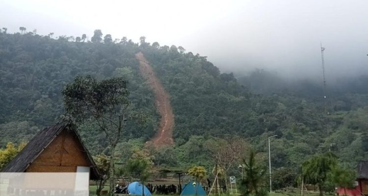 Longsor Tebing Situ Rawa Gede, BPBD Menghimbau Warga Untuk Jauhi Area