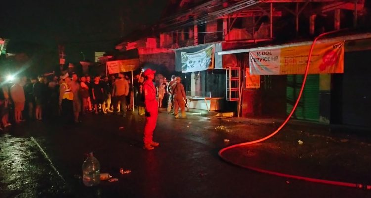 Ini Penyebab Kebakaran Toko Petasan Didekat Pasar Leuwilang