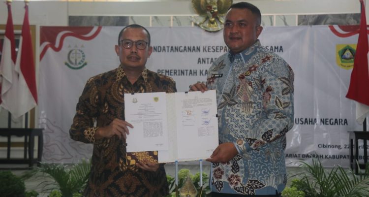 Cegah Korupsi, Pemkab Bogor dan Kejari tandatangan MoU
