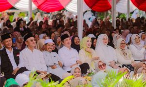 Ratusan Warga Hadiri Halal Bihalal Pemkot Bogor di Alun-Alun Kota