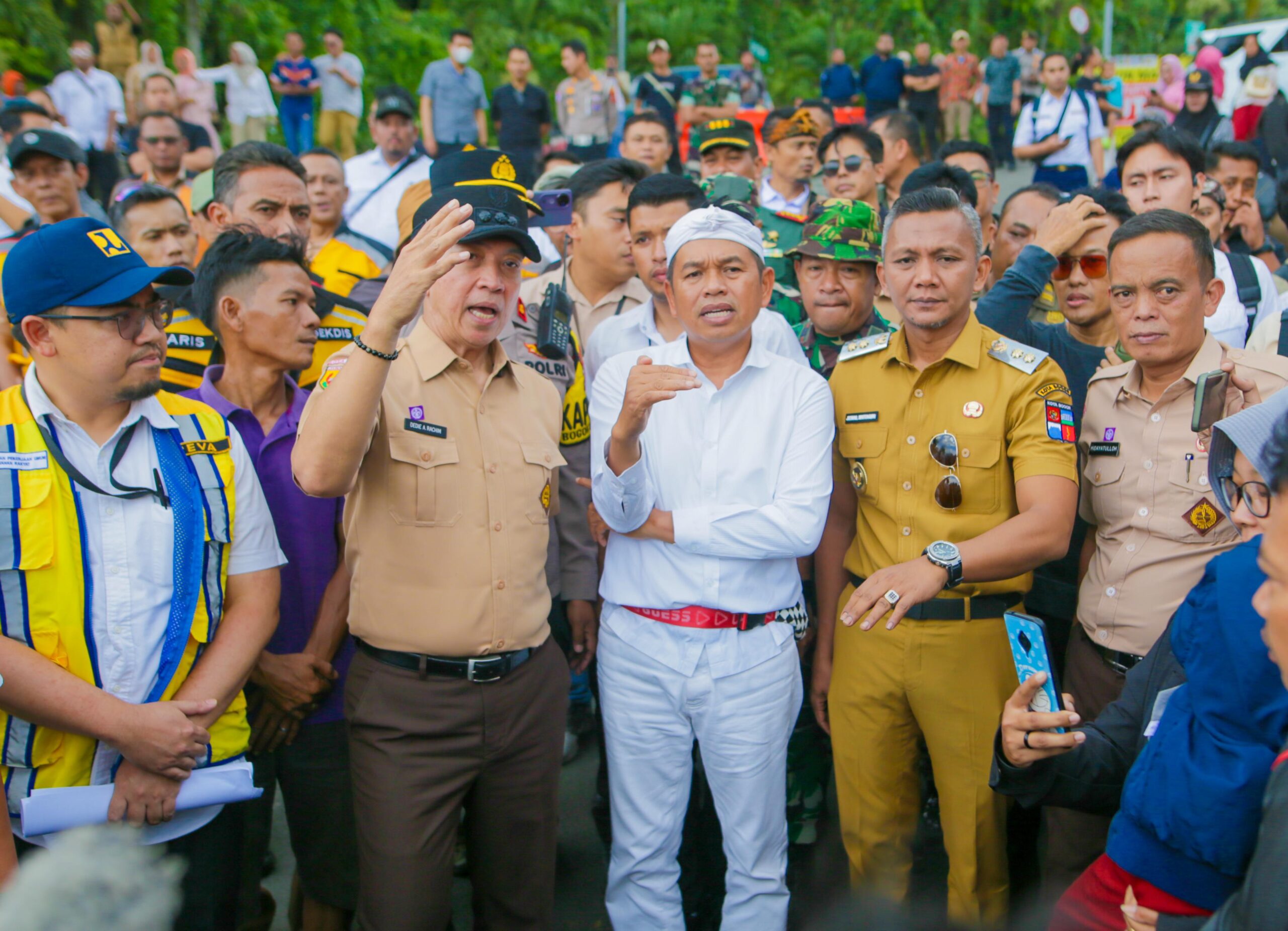 Kunjungi Lokasi Longsor di Batutulis, Pemkot Bogor Akan Perbaiki jadi Taman