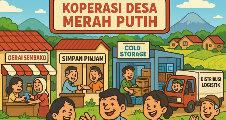 Pemerintah Akan Buat 80.000 Koperasi Desa Merah Putih