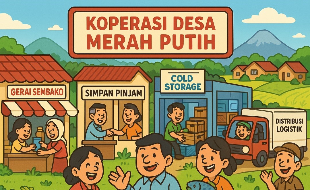 Pemerintah Akan Buat 80.000 Koperasi Desa Merah Putih